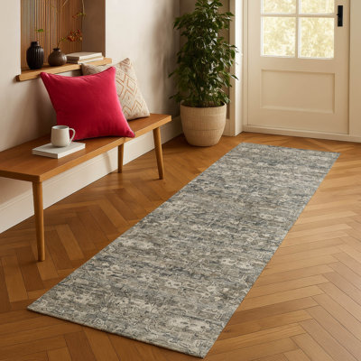Tapis Ikat Hashlamoun ACN2324 intérieur / extérieur lavable à la machine