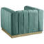Fauteuil en velours de 38,5 po Tyneside-1883192240