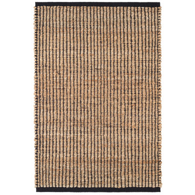 Gridwork Handwoven Jute Rug