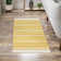 Tapis Lariat - jaune soleil