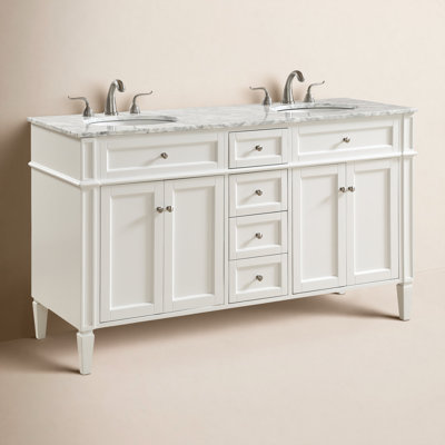 Rivers 60'' Double Bathroom Vanity