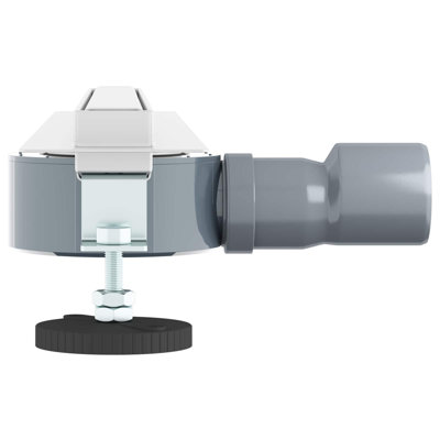  360° Shower Drain With Slim Model Silver Stainless Steel 304 Bathroom