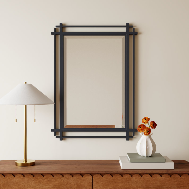 Josie Metal Flat Wall Mirror