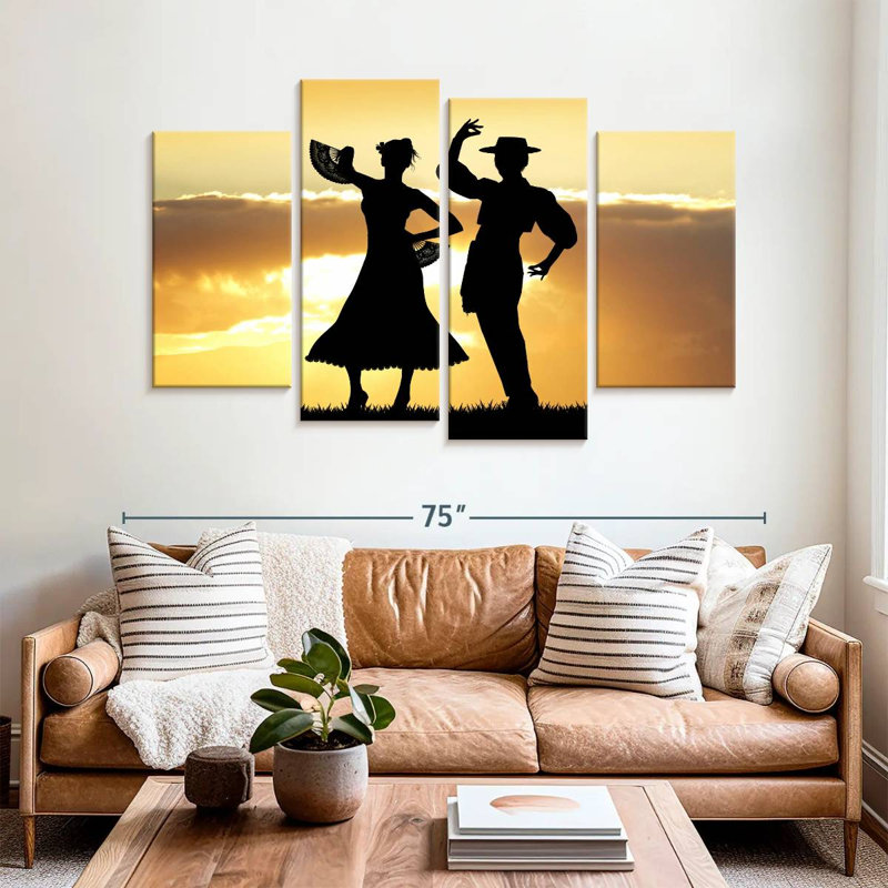 Enn Flamenco Dancers, 42" H x 68" W