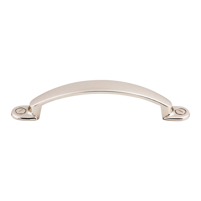 Arendal Bar Pull, Polished Nickel, 3 3/4" Center to Center