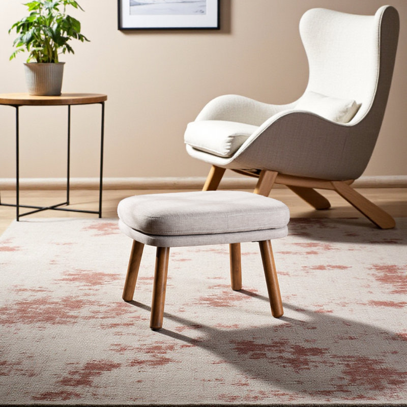 Repose-pieds Keairra, Beige-gris