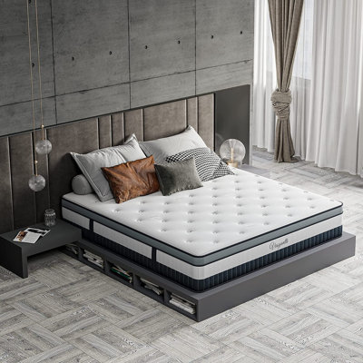 Matelas hybride multicouche à ressorts de 11 po Amiela