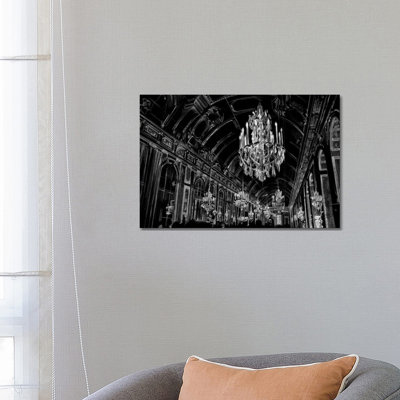 Ballroom Sketch by Ethan Harper - Wrapped Canvas Print