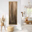«Warm Minimalist sépia», art mural vertical sur toile encadrée-1347999512-1347999514