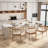 Multifunctional extendable console table-1557032787