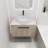 Modern Float Bathroom Vanity With Ceramic Basin