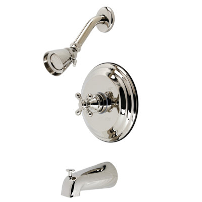 Kingston Brass Metropolitan Single-Handle Pressure Balanced Tub and Shower Faucet