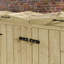 Wooden Bin Store