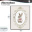 Ornate Border Bunny, estampe numérique, design par Christine Simpson Art-1753151316-1753151319