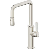 Davoli Kitchen Pull-Down Faucet with Button Sprayer - Quad Spout