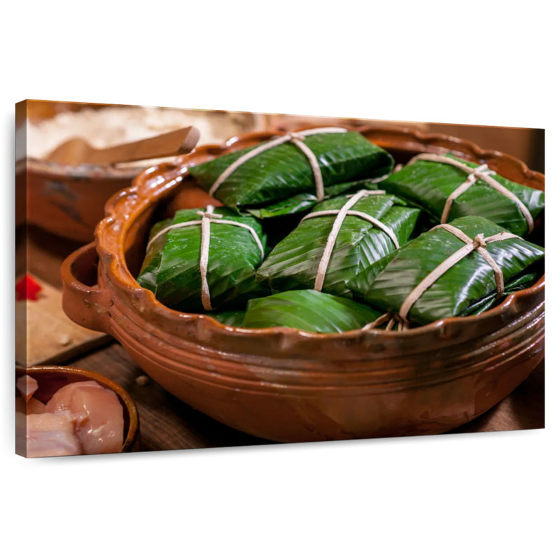 Yarlin Guatemalan Tamales, 34" H x 51" W