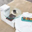 table basse durable en MDF texturé avec une table d'appoint pour le salon