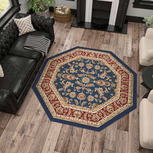 Tapis oriental bleu marine / rouge Clarence