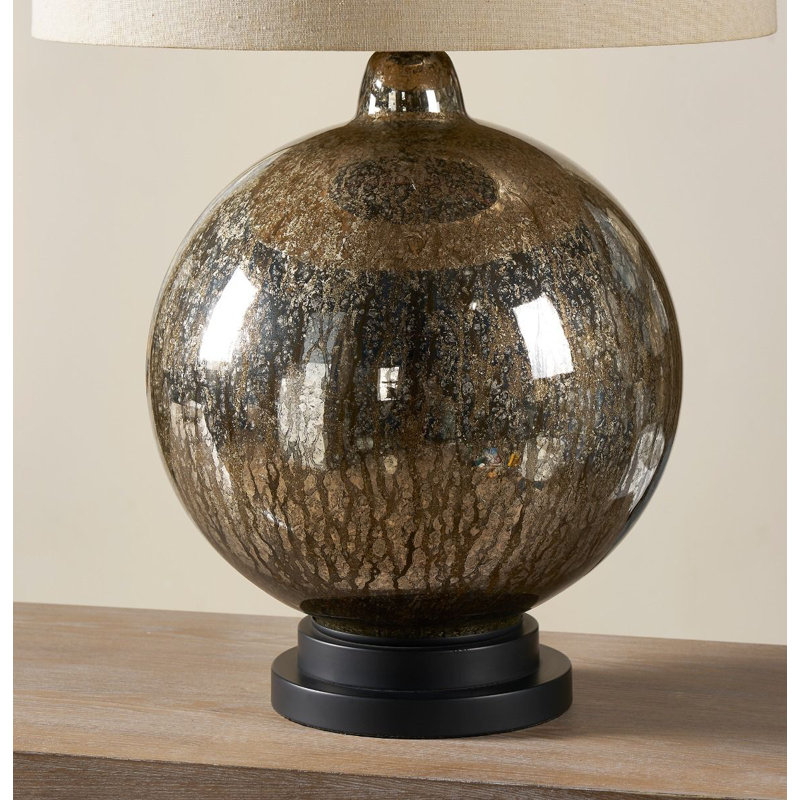 Mercury Glass Table Lamp