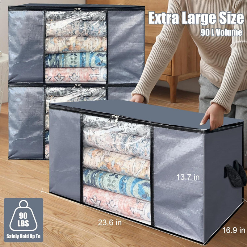 Textiles Hub Polypropylene Storage Bag