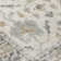 Machine Washable Indoor/Outdoor Xhevrie Ivory Rug