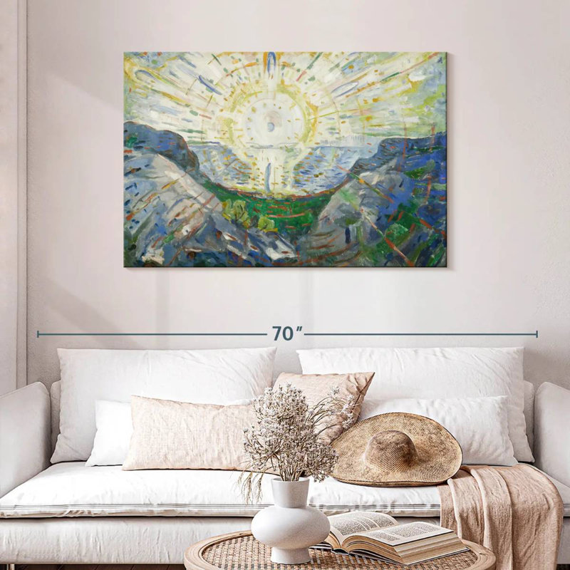 Avery le soleil 1912, H 30 po x l 45 po