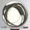 «Gold Glamour Circle I», reproduction d'art sur toile