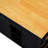 Large Kitchen Island With 2 Stools, Power Socket, Internal Storage, Drop Leaf Tabletop, 5 Side , 3 Drawers, In Black For Heavenly Areas Chairs, Inspiring Spaces-359527226