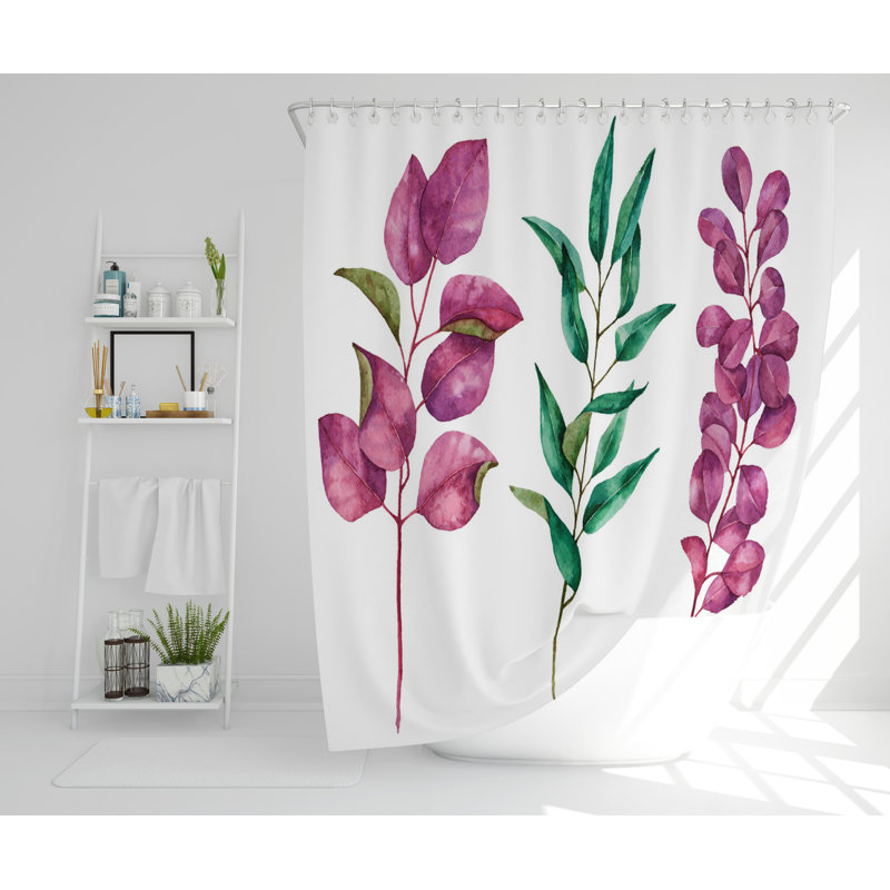 Ellesmere Polyester Shower Curtain, 168cm H x 168cm W