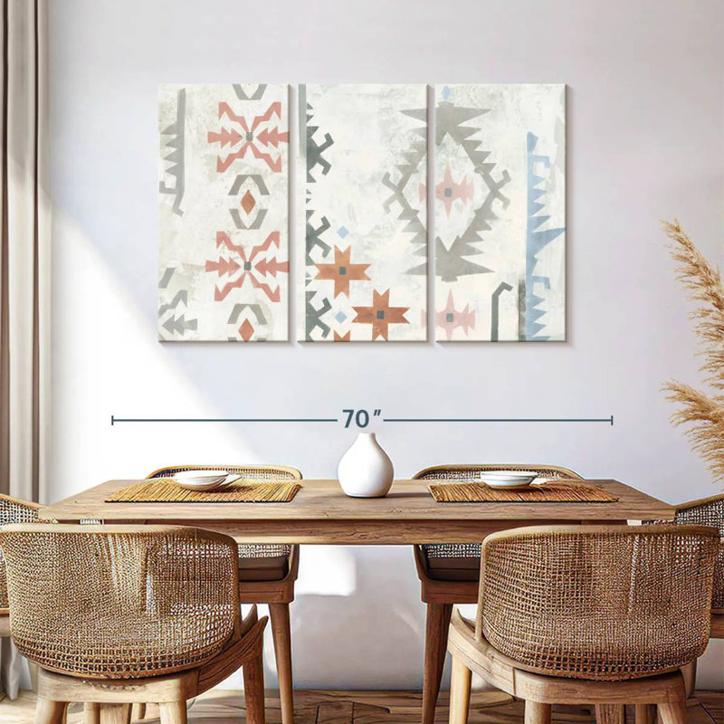 Lelar Southwest Design I Boho, H 36 po x l 57 po