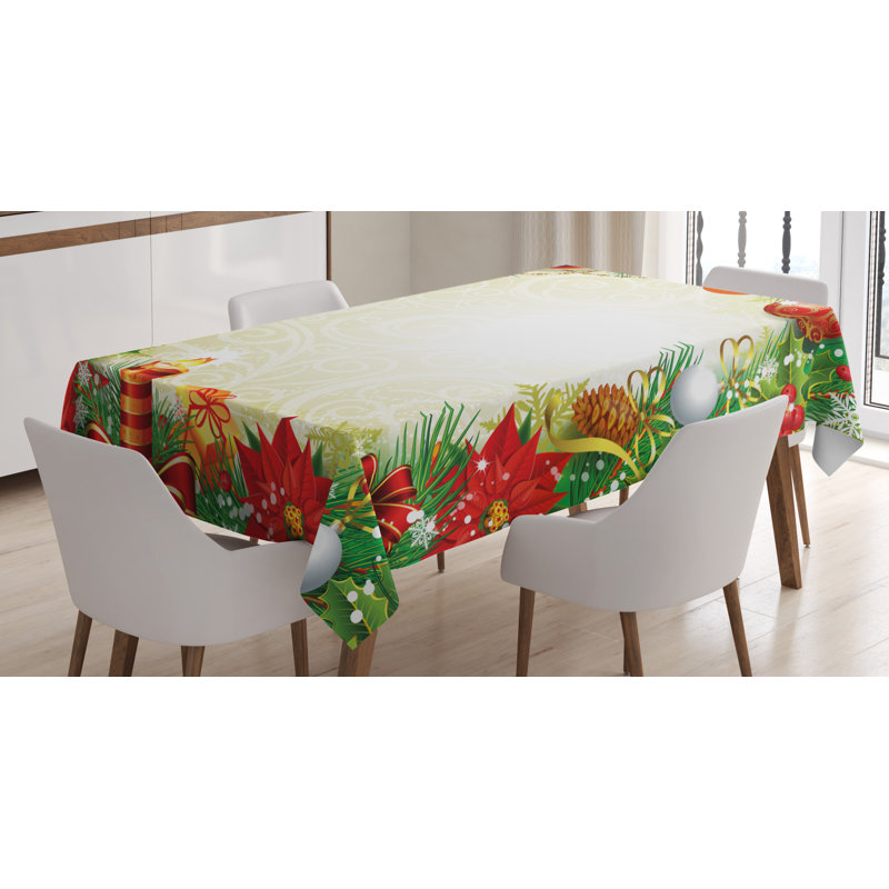 New Year Tablecloth, 90" x 60"