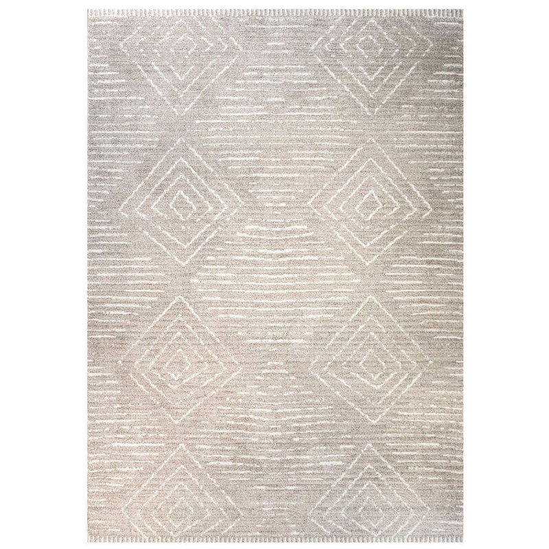 Grandview Moroccan Shag Area Rug, Rectangle 200 x 290cm