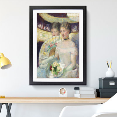 The Loge by Mary Cassatt - Picture Frame Painting