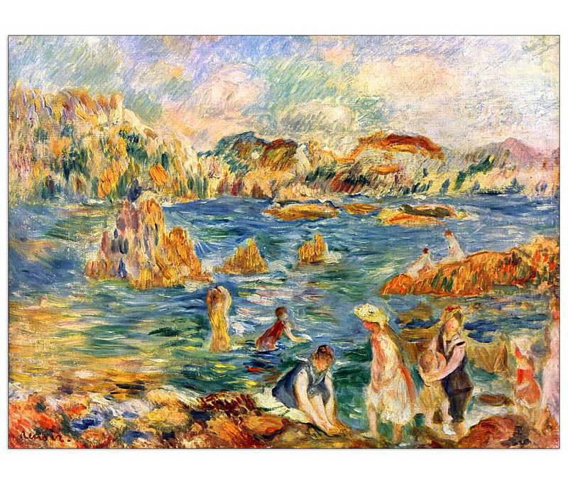 Pierre-Auguste Renoir - Wrapped Canvas Painting, 60cm H x 80cm W x 1.8cm D
