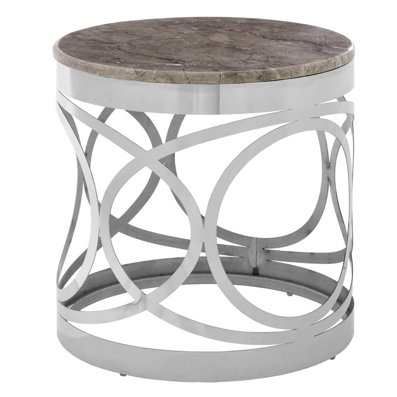 Kiera Drum End Table