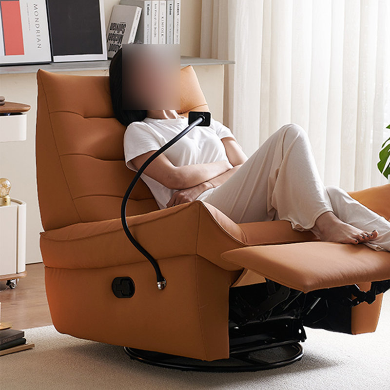 Trison Faux Leather Recliner