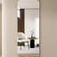 Miroir de coin rond complet pour le salon, la chambre, le vestiaire, la suspension murale et le trou de suspension, miroir argenté de haute qualité de 5 mm, anti-déflagrant-441342939