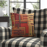 Luxoi Abstract Reversible Throw Pillow