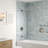  Tub and Shower Faucet Set, 5-Spray Rain Shower Head with Valve-113325258