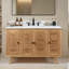 Ensemble de meuble-lavabo simple autoportant avec plateau en marbre de 48 po Harper-1473707399-1478916832