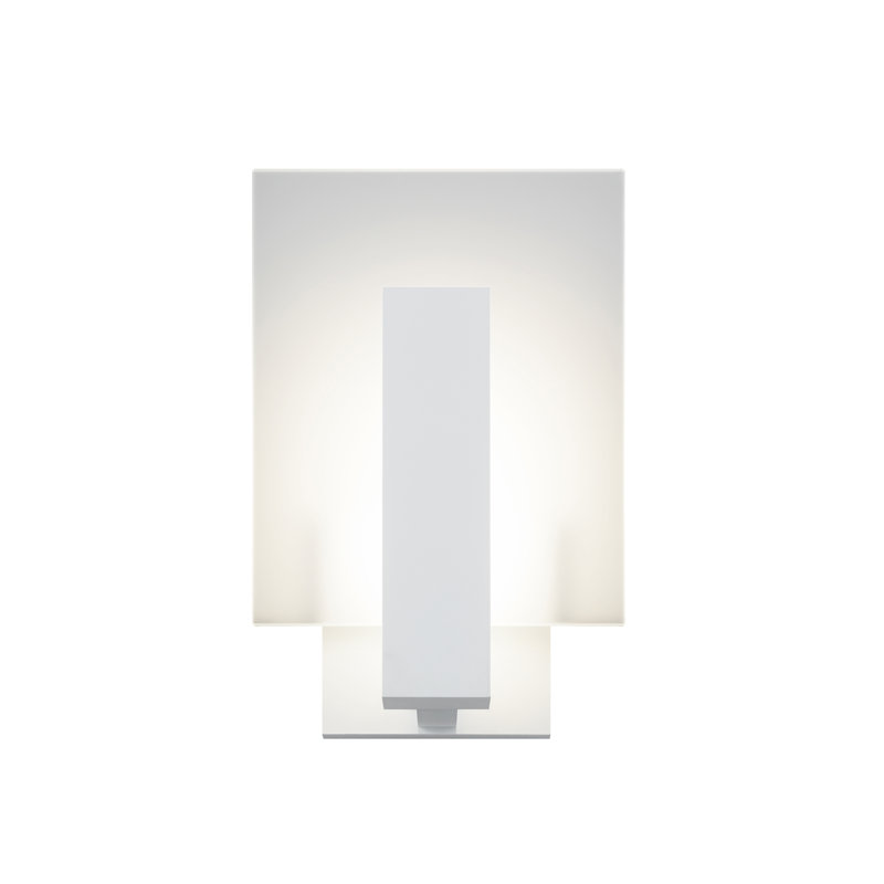 Inside-Out LED Flushed Mount, Textured White