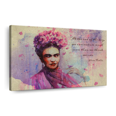 Citation de Frida Kahlo's Feminism sur toile