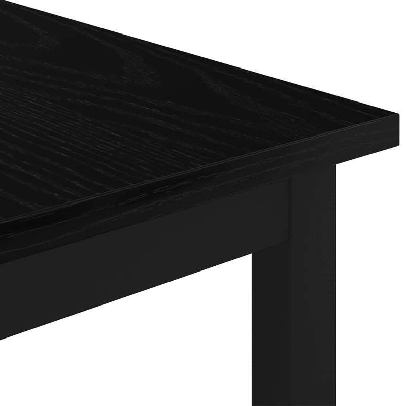 Coffee Table, 36cm H x 60cm L x 30cm W, Black