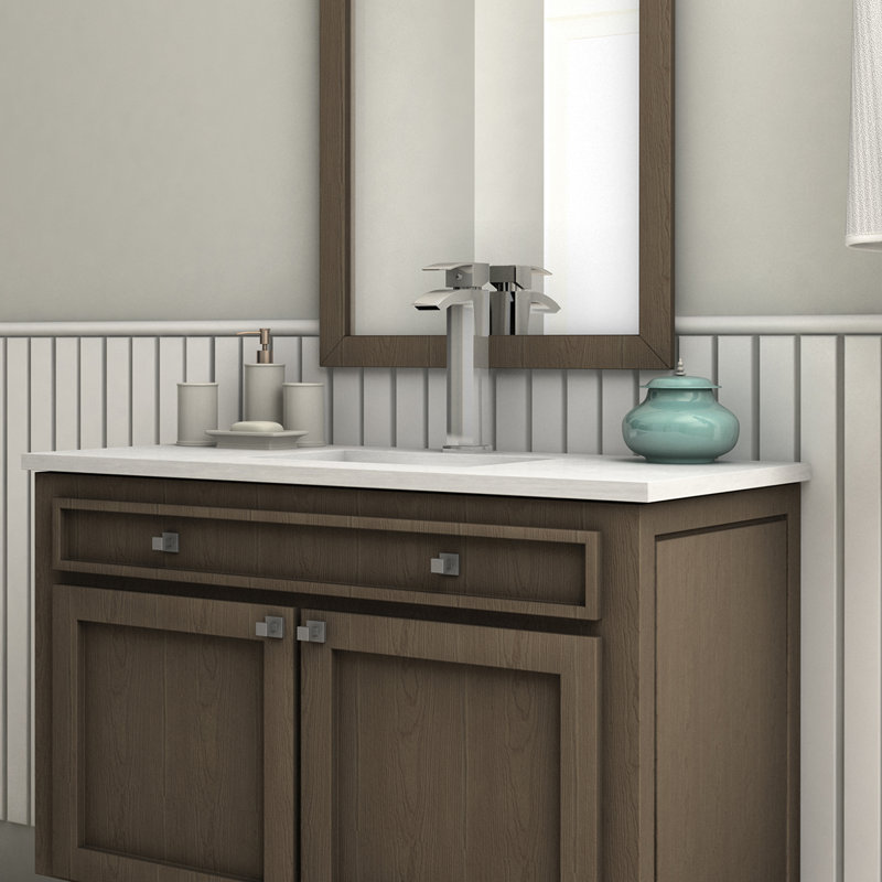 Heavenly Single Hole Bathroom Faucet with Drain Assembly, Chrome