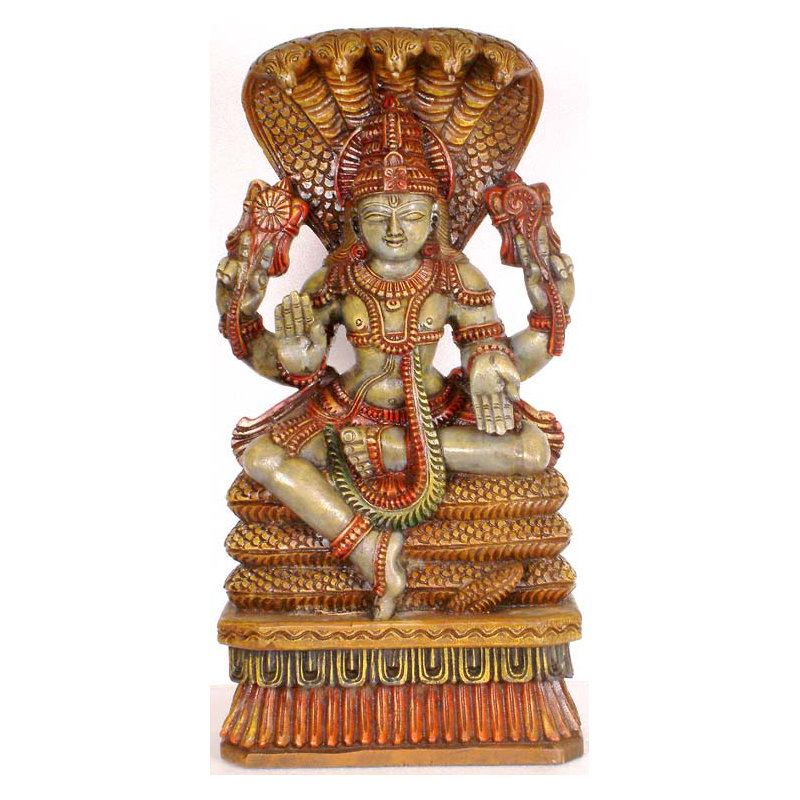 Vishnu sur Sheshnag
