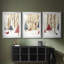Christmas Holiday Art CDVII - Impression encadrée sur mesure de qualité supérieure - 3 pièces-1581571604-1581571609