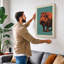 Hippopotamus Presence Rustic - Wrapped Canvas-1215454384-1215454389