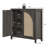 Boho - Rattan Sideboard With Adjustable Shelves-268165116