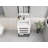 Jessica 23.5'' Single Bathroom Vanity with Stone Top-429094103