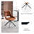 Jakavian Office Chair with Lumbar Support-621554859